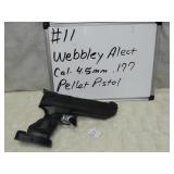 Webly Alect Pellet 4.5mm .177 Pellet Pistol