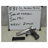 S&W Mdl SW1911 Cal 45 Cal S/N SW1911UBZ0245