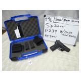 Sig Sauer Mdl P239 Cal 40 S&W S/N SA4138140