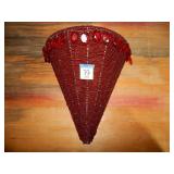 Decorative Tealight Beaded Sconce-see #65