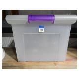 Plastic Filing Box NO SHIPPING