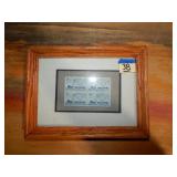 4ct Great Lakes Stamps '500 Locks 1855' Framed