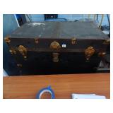 Trunk w/ Black & Gold Colored Buckles NO SHIPPING