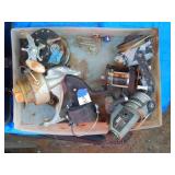 Box of Fishing Reels