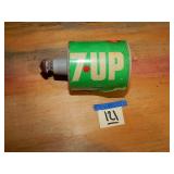 Vintage 7-Up Canned Wizzer Toy