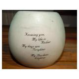 Seagull Studios Heartwarmers Candle Holder-Ceramic