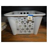 White Plastic Basket