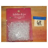 Package of Plastic Earring Back NIP
