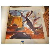 Print of Ivan Hitchens 'The Edge of The Wood'