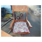 Wooden Rotating Chair NO SHIPPING