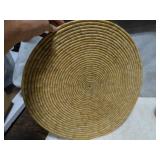 Large Flat Tray Indian Basket 20' Across