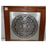 Aztec Calendar By Larremed In Frame
