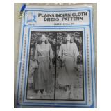 Plains Indian Cloth Dress Pattern