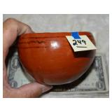 Old Indian Pottery Bowl Santa Clara
