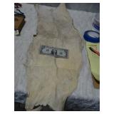 Piece of Leather Hide Looks To Be Indian Tanned
