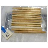 12ct Old Pieces of Hair Bone
