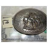 End of The Trails Belt Buckle