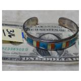 Zuni Enlayed Cuff Bracelet