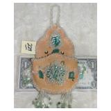 Whimsey Beaded Wall Pocket-Great Lakes