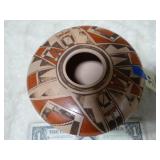 Pottery Bowl Indian Native American Fayvin Nampayo