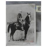 Gene Autry Photo & Signed On Back