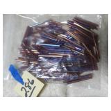 Carnival Glass Tube Beads
