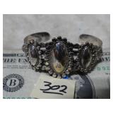 Old Pawn Bracelet Sterling Navajo