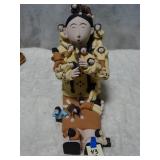 Story Teller Doll Pottery-No Name 9ï¿½' T