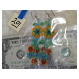 Sead Bead Beaded Earrings