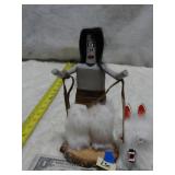 Double Face Kachina Doll-Bear