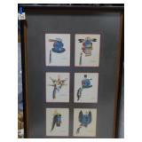 Framed Hopi Artwork
