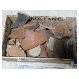 Cigar Box of Pottery Shards