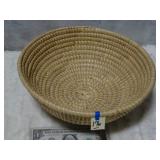 Papago Indian Basket 11' W x 4' T