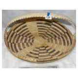 Papago Indian Basket w/ Handle 12' W