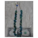 Navajo Turquoise Nugget Necklace