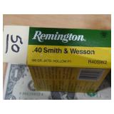Remington 40 S&W 180gr JKTD HP 25rnds