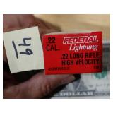 Federal 22LR 40gr 50rnds