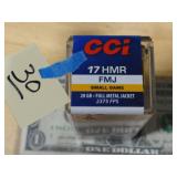 CCI 17HMR FMJ 50rnds