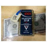CCI Velocitor 22LR 40gr 50rnds