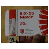 Lapua 6.5x55 144gr 20rnds