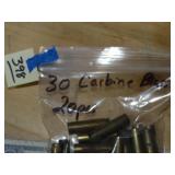 30 Carbine Brass 20ct