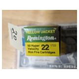 Remington Yellow Jacket 22LR 50rnds