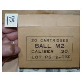 Ball M2 .30(30-06) 20rnds