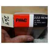 PMC 222 Rem 55gr FMJ 20rnds