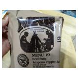 MRE Beef Patty Jalapeno Pepper Jack