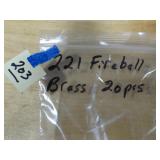 221 Fireball Brass 20ct