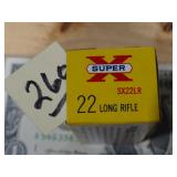 Vintage Super X 22LR 50rnds