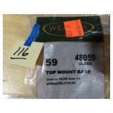 Weaver Top Mount Base #59