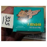 Brown Bear 7.62x54R 185gr FMJ 20rnds SEALED