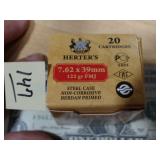 Herter's 7.62x39 122gr FMJ 20rnds